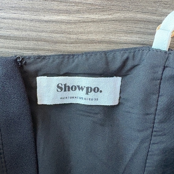 SHOWPO BONNE TOP - FAUX BRA DETAIL PANELLED CORSET TOP IN BLACK AND WHITE - Picture 6 of 9